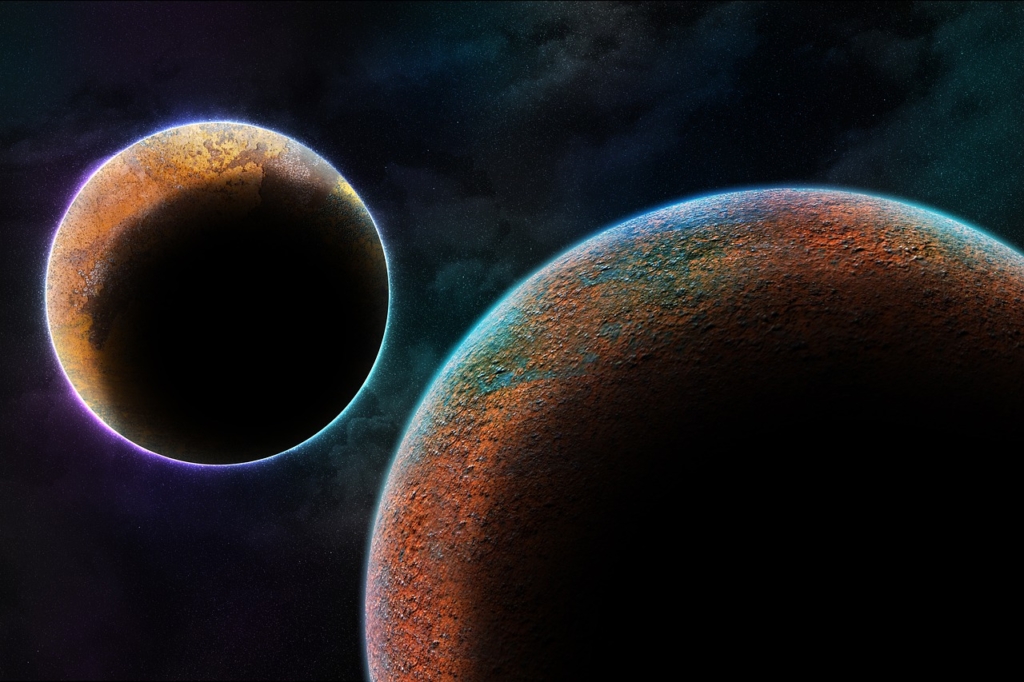 Planets Parallel Worlds Galaxy  - Orlandow / Pixabay
