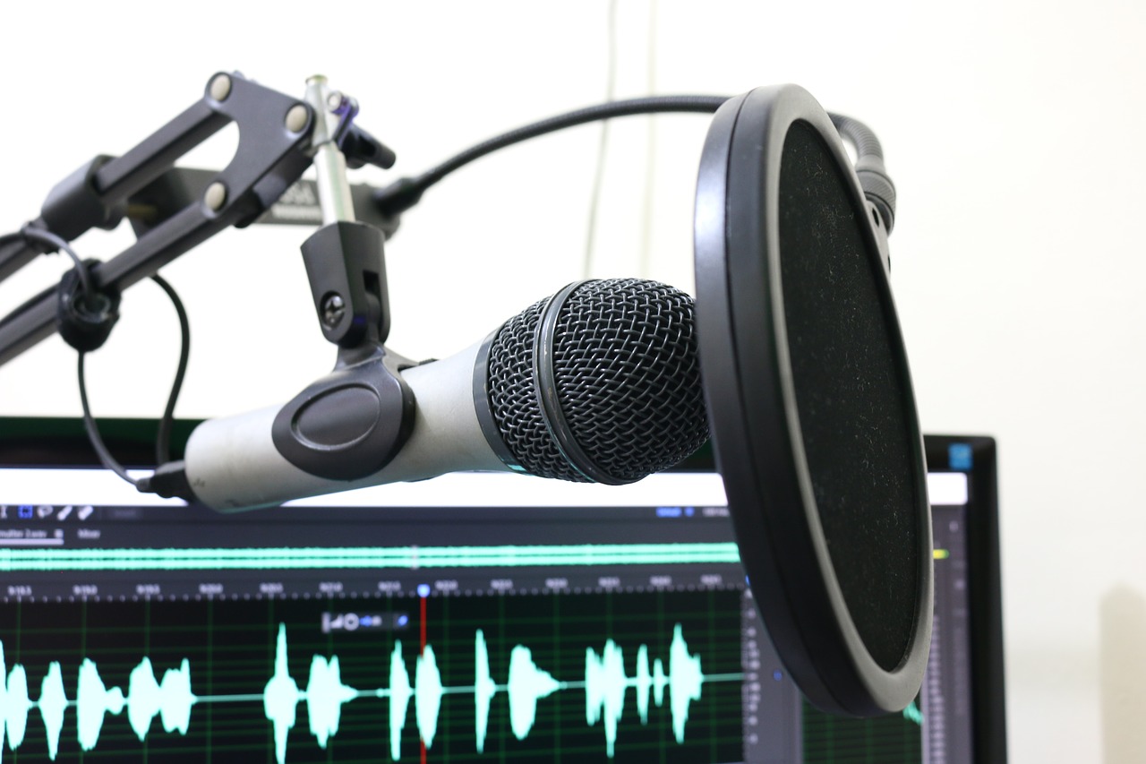 Podcast Audio Recording Microphone - florantevaldez / Pixabay