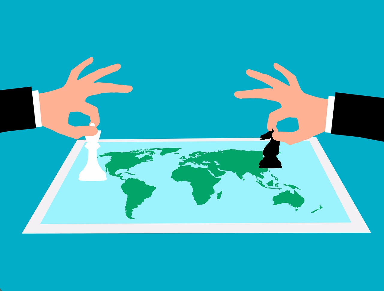 Politics Economy Diplomacy  - mohamed_hassan / Pixabay