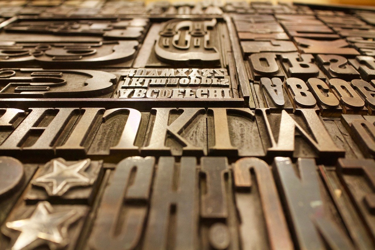 Printing Plate Letters Font Type  - Free-Photos / Pixabay