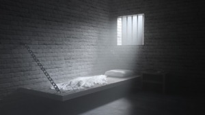 Prison Jail Bed Brick Walls  - MasterTux / Pixabay
