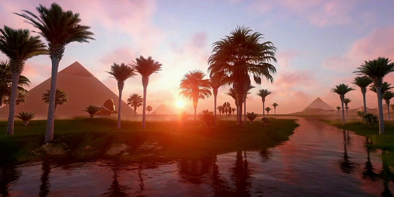 Pyramids Nile River Giza Egypt - Placidplace / Pixabay