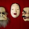 a group of masks