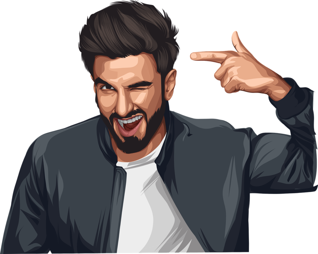 Ranveer Singh Man Cartoon Actor  - Creativehatti / Pixabay