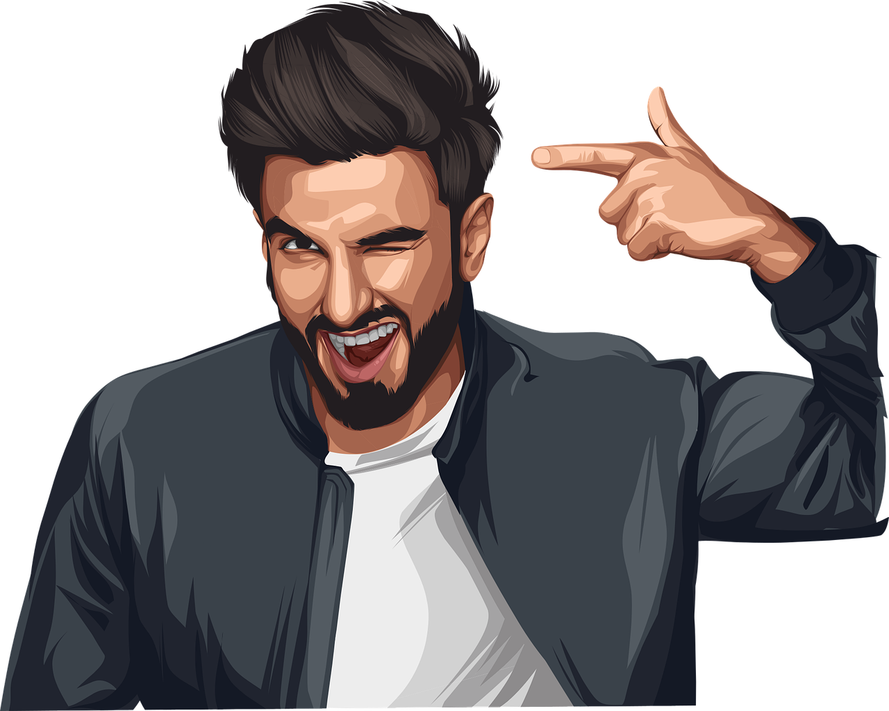 Ranveer Singh Man Cartoon Actor  - Creativehatti / Pixabay
