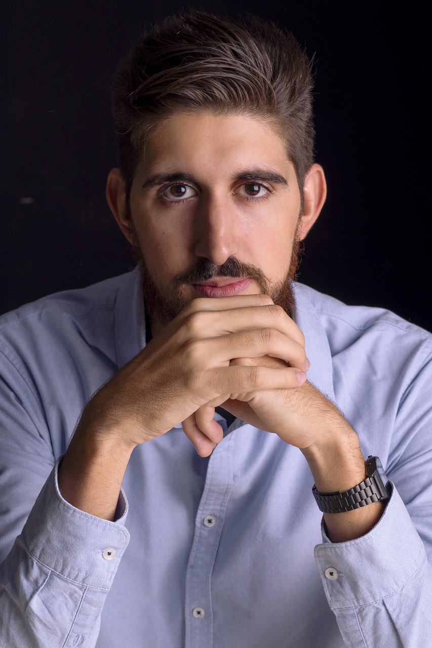 Really Hands To The Face Man Beard  - lucasalmei / Pixabay