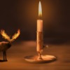 Reindeer Candle Fire Animal  - mau_king / Pixabay