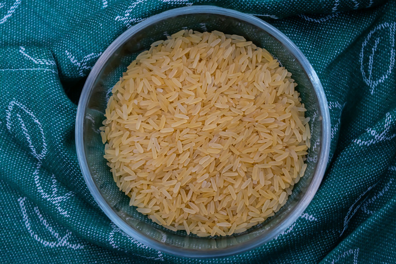 Rice White Rice Parabolic Rice Food  - Creativegen / Pixabay