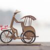 Rickshaw Figure Handmade Vietnamese  - vuxoan / Pixabay