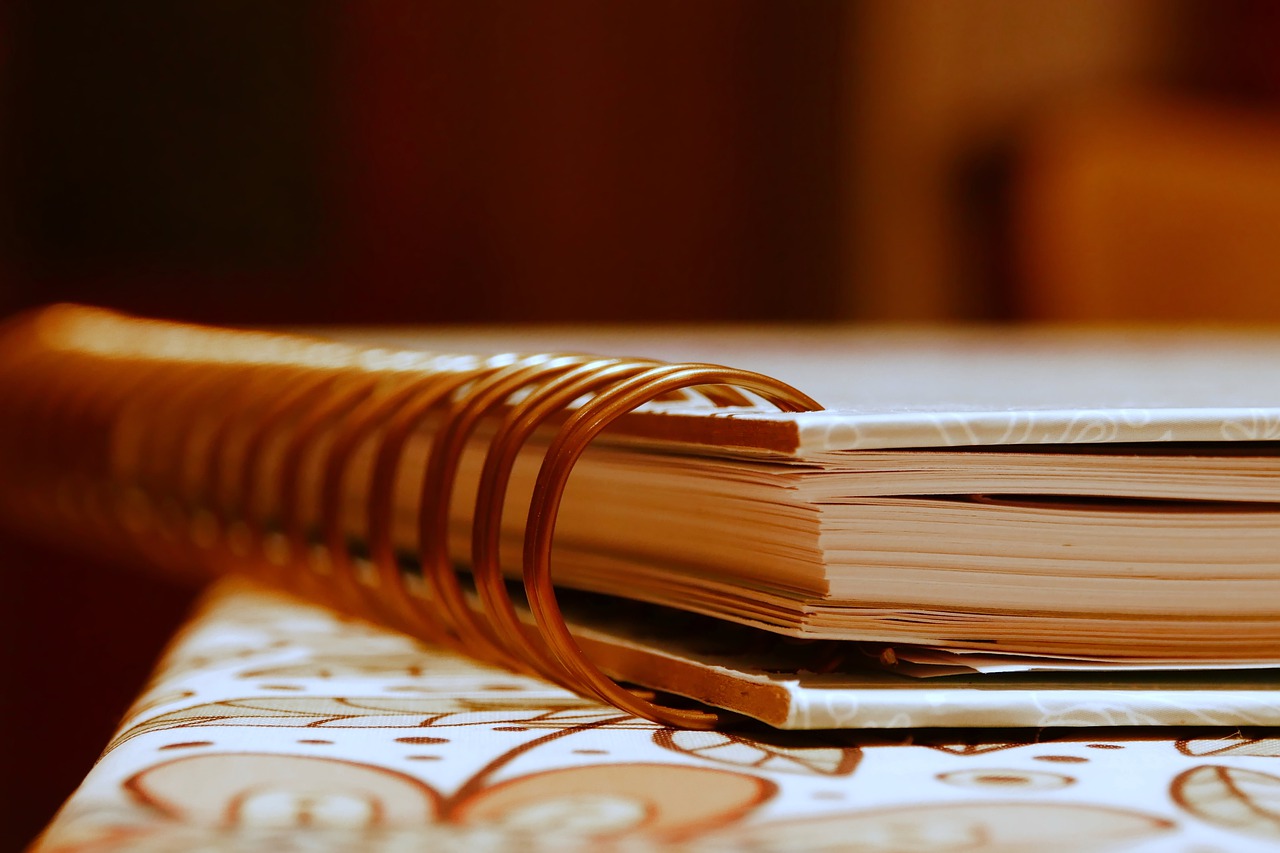 Ring Binder Notebook Notepad  - gamagapix / Pixabay
