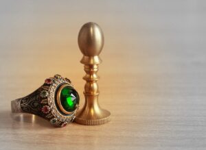 Ring Print Stamp Jewelry Emerald  - klimkin / Pixabay