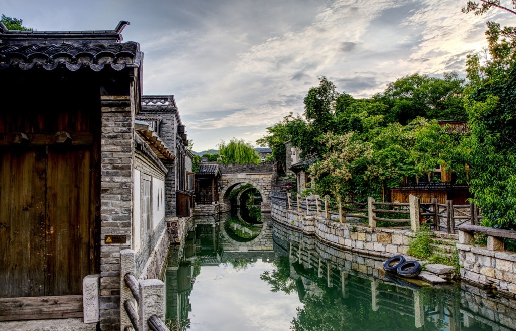 River Chinese Style Garden Water  - SsnowolfF / Pixabay