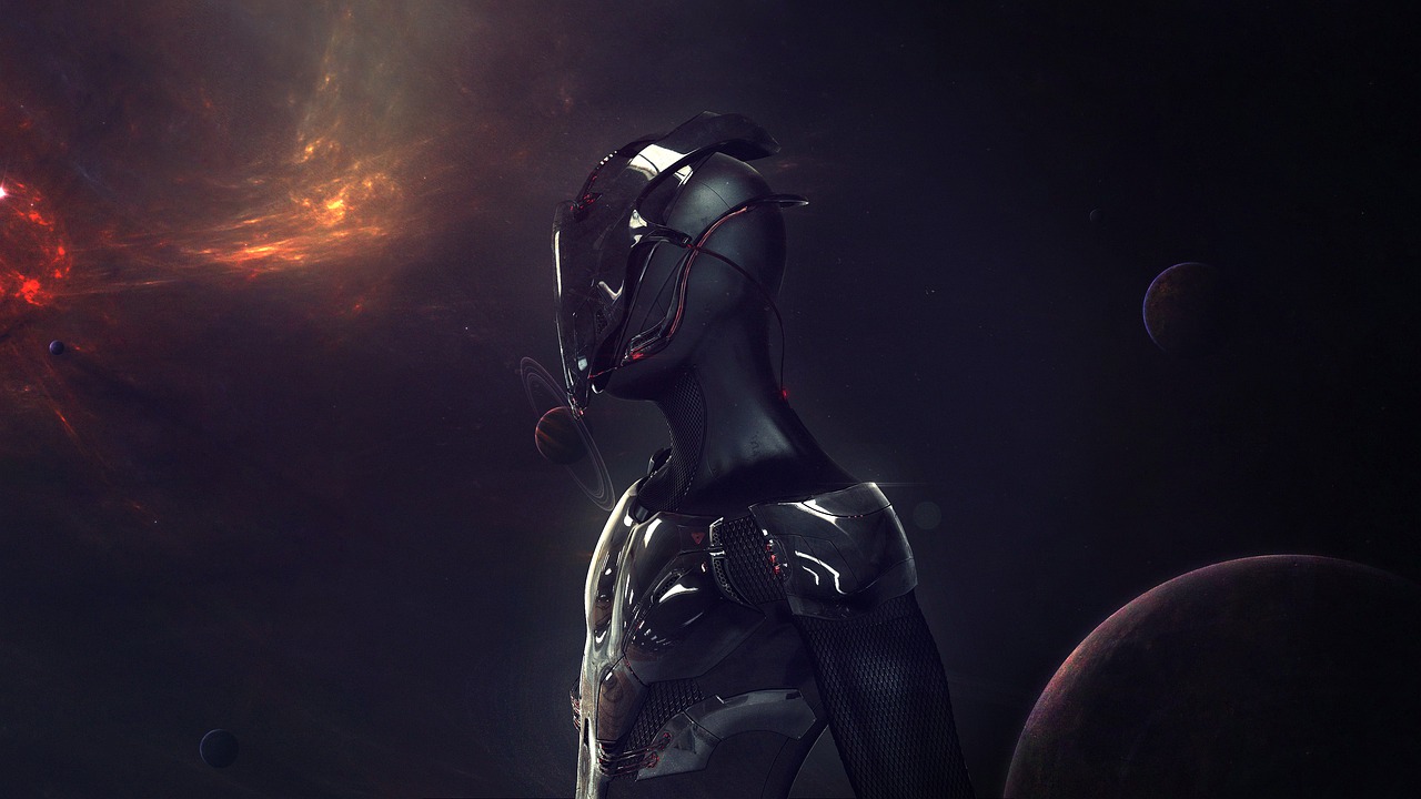 Robot Galaxy Fantasy Man Spaceman  - 20220904 / Pixabay