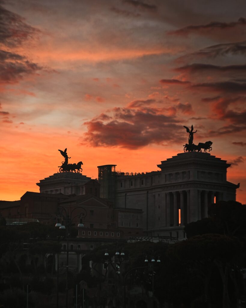 Rome Italy Sunset Architecture  - BarneyElo / Pixabay