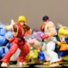 Street Fighter Ken and Ryu figurines