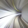 time lapse photography of tunnel