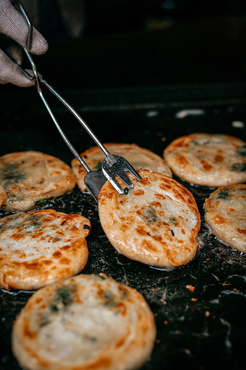 Scallion Pancake Oil Snack Food  - zhuwei06191973 / Pixabay