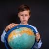 School Boy The Globe World Map  - Vic_B / Pixabay