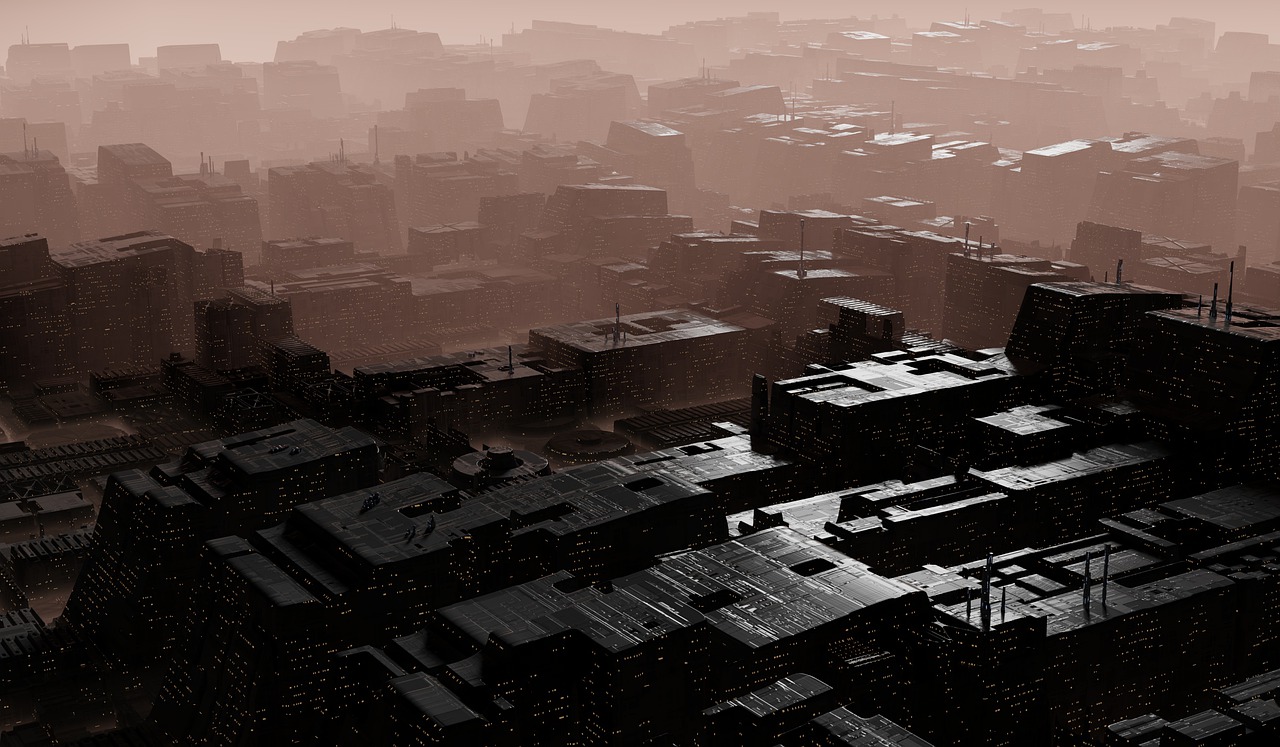 Sci Fi City Futuristic Cyberpunk - AlexAntropov86 / Pixabay