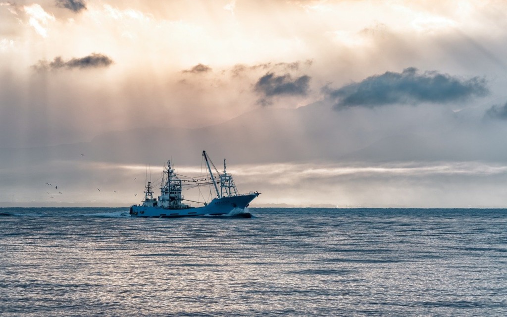 Sea Fishing Boat Morning Landscape  - Kanenori / Pixabay