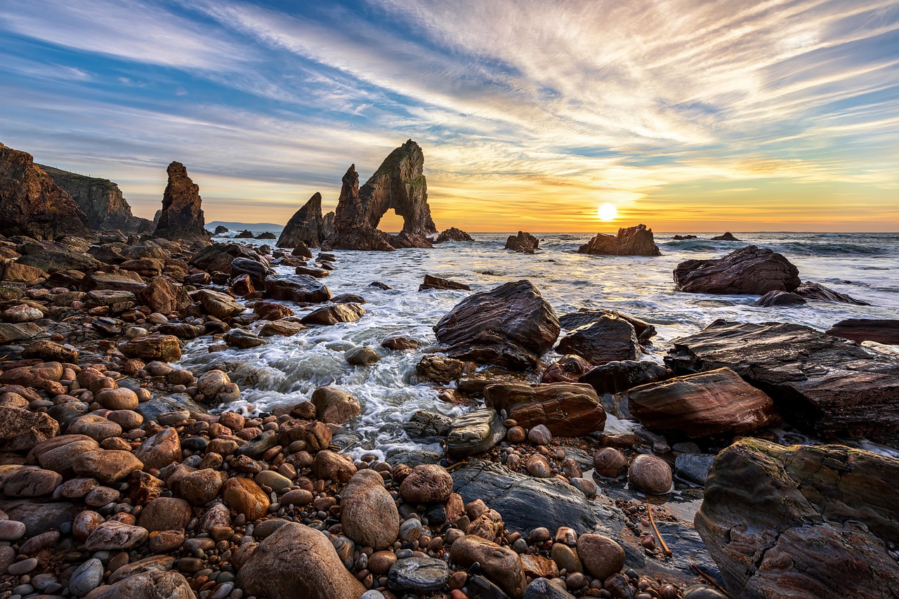 Sea Rocks Sunset Beach Rocky - 20301278 / Pixabay