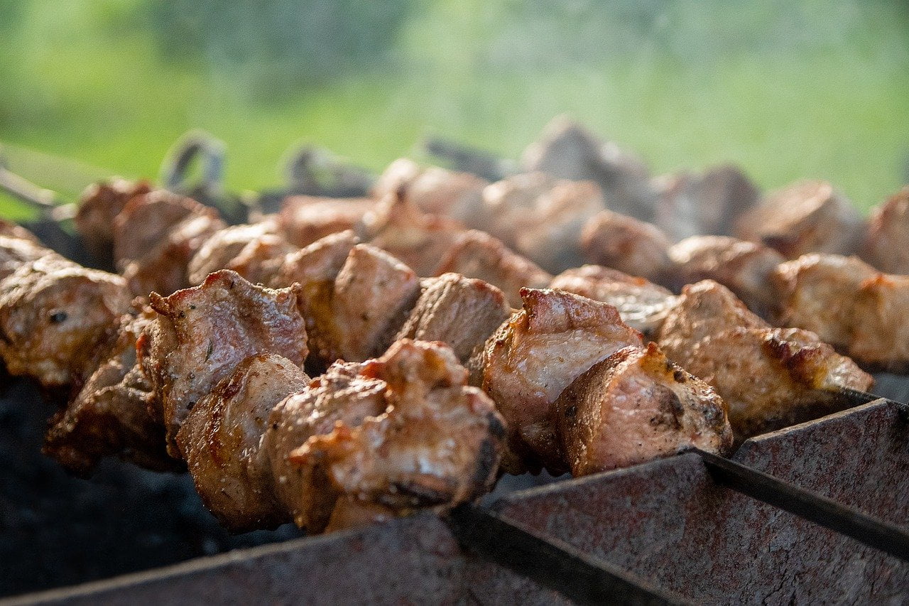 Shish Kebab Meat Summer Mangal - FoYu / Pixabay