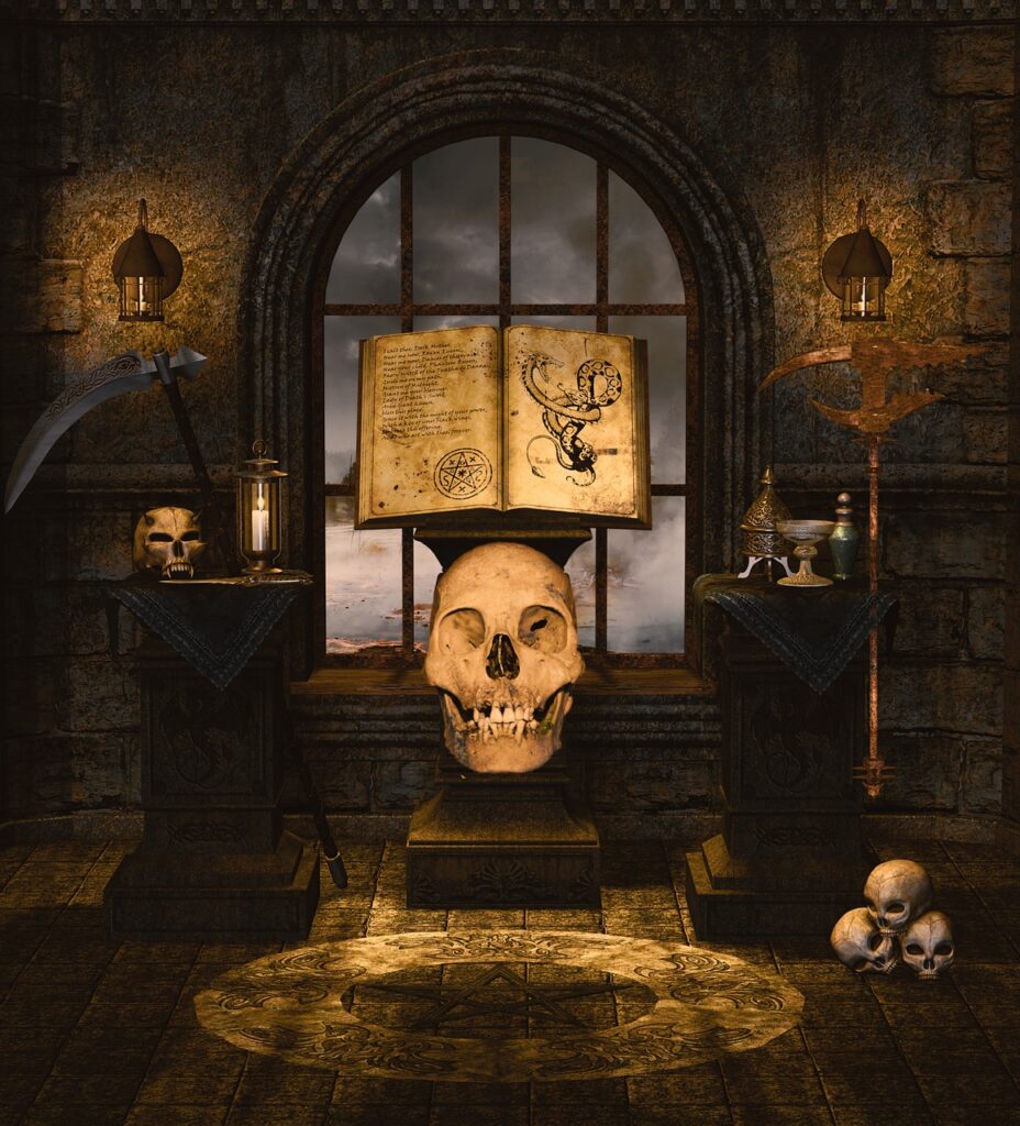 Skull Crossbones Bones Creepy  - 1tamara2 / Pixabay