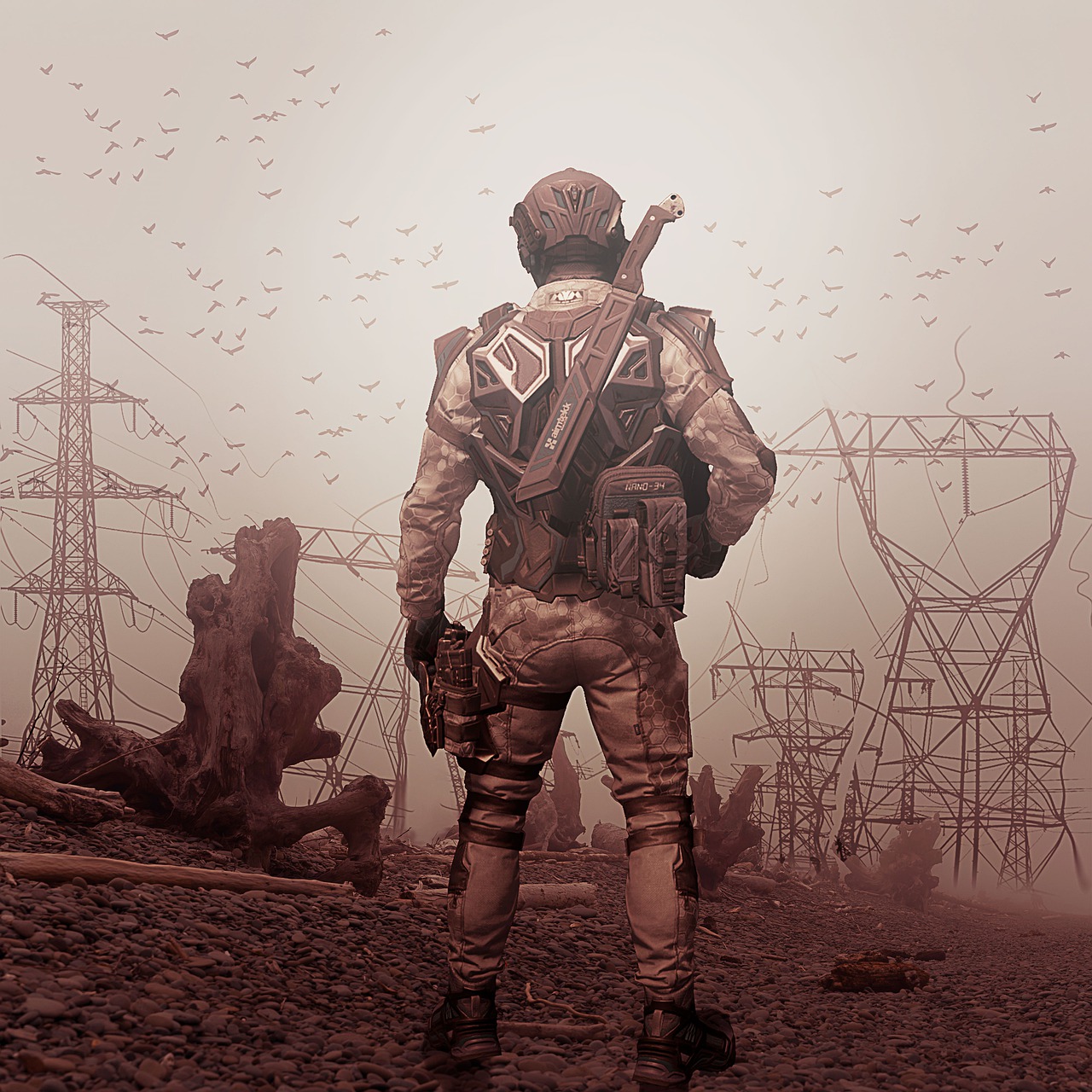 Soldier Apocalypse Character War - lisovtsew123 / Pixabay