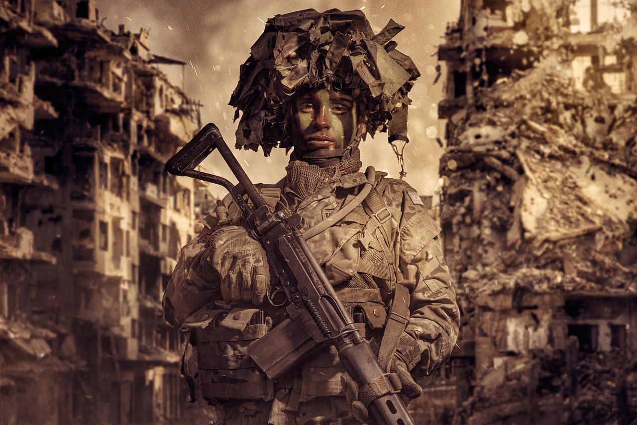 Soldier War Army Military Warrior  - alejandroespeche / Pixabay