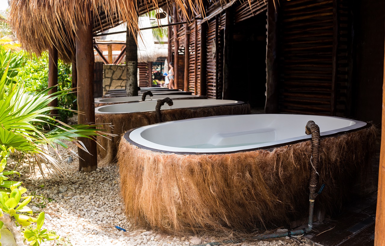 Spa Coconut Bath Tub Treatment  - Mariamichelle / Pixabay