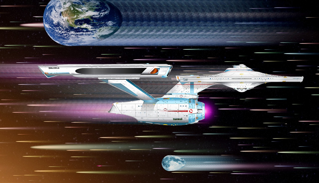 Space Ship Planets Stars Fantasy  - ParallelVision / Pixabay