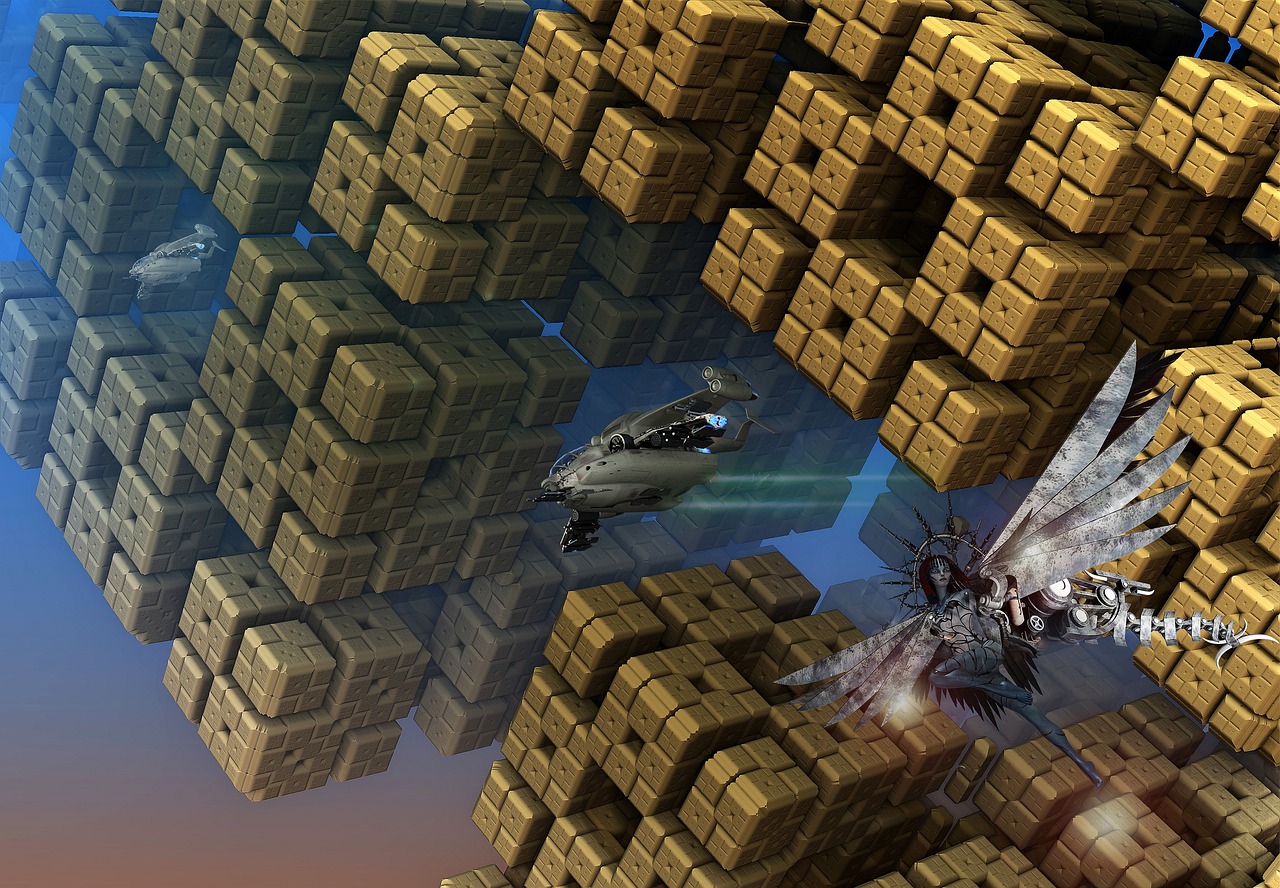 Spaceships Science Fiction Videogame  - Dantegráfico / Pixabay