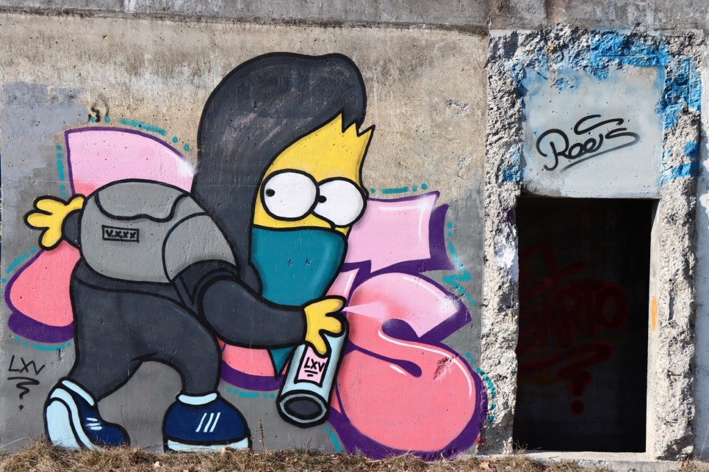 Spray Can Graffiti Wall Art  - Rollstein / Pixabay