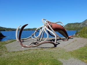 Squid Sculpture Statue Giant Squid  - kengholm / Pixabay