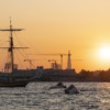 St Petersburg Sea Ships Sunset  - stepsol / Pixabay
