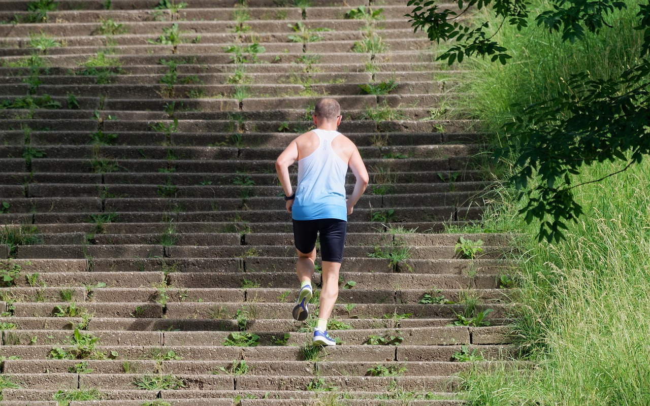 Staff Man Running Upstairs Parka  - Surprising_Shots / Pixabay