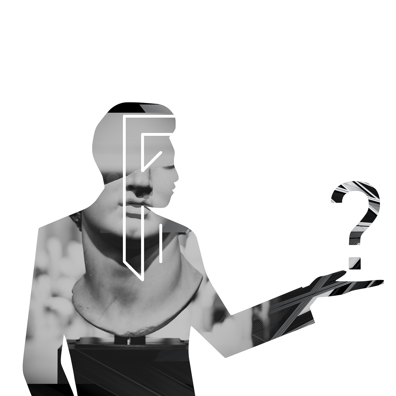 Statue Man Question Mark Sculpture - russotc0 / Pixabay