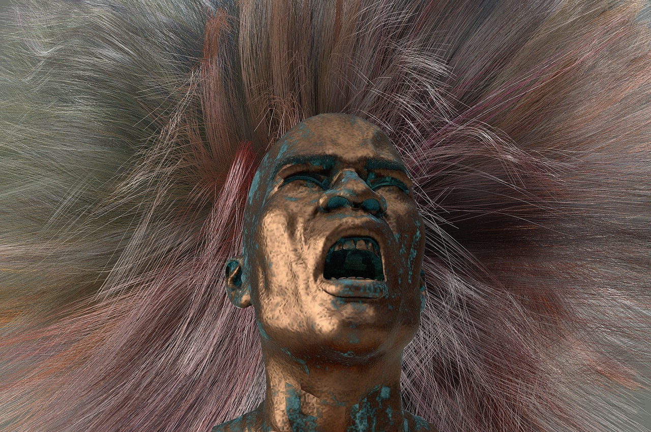 Statue Meditation Cry Multicoloured  - 1tamara2 / Pixabay