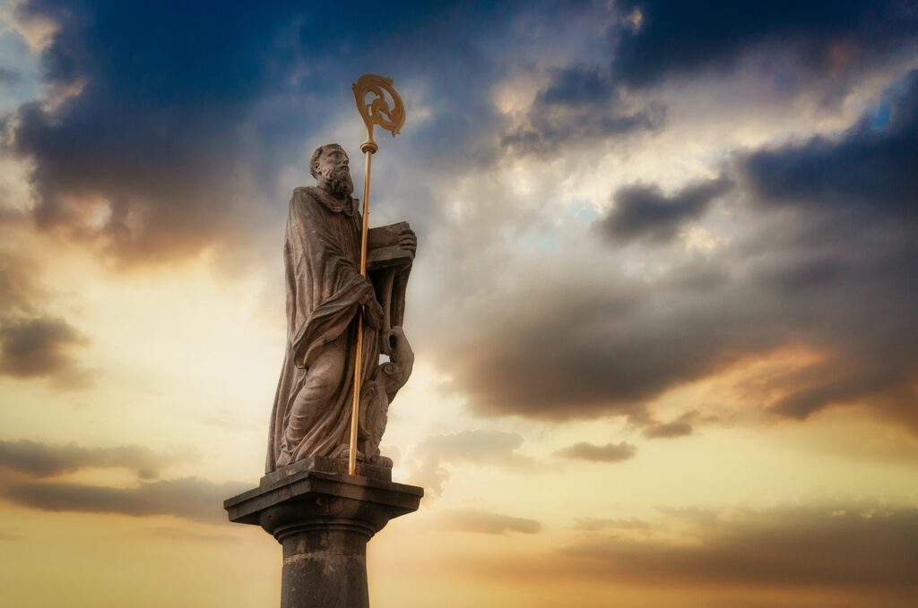 Statue Saint Benedict Religion  - Franz26 / Pixabay