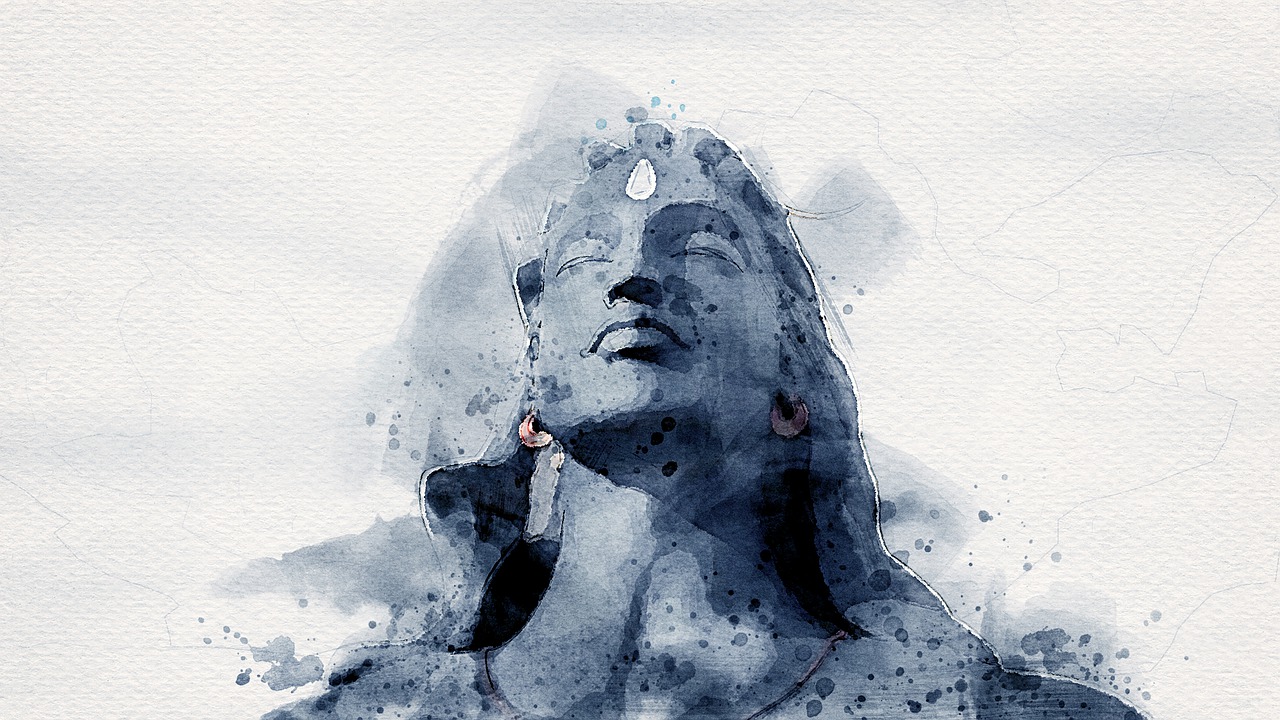Statue Shiva Painting Art Hindu  - eswaran_photography / Pixabay