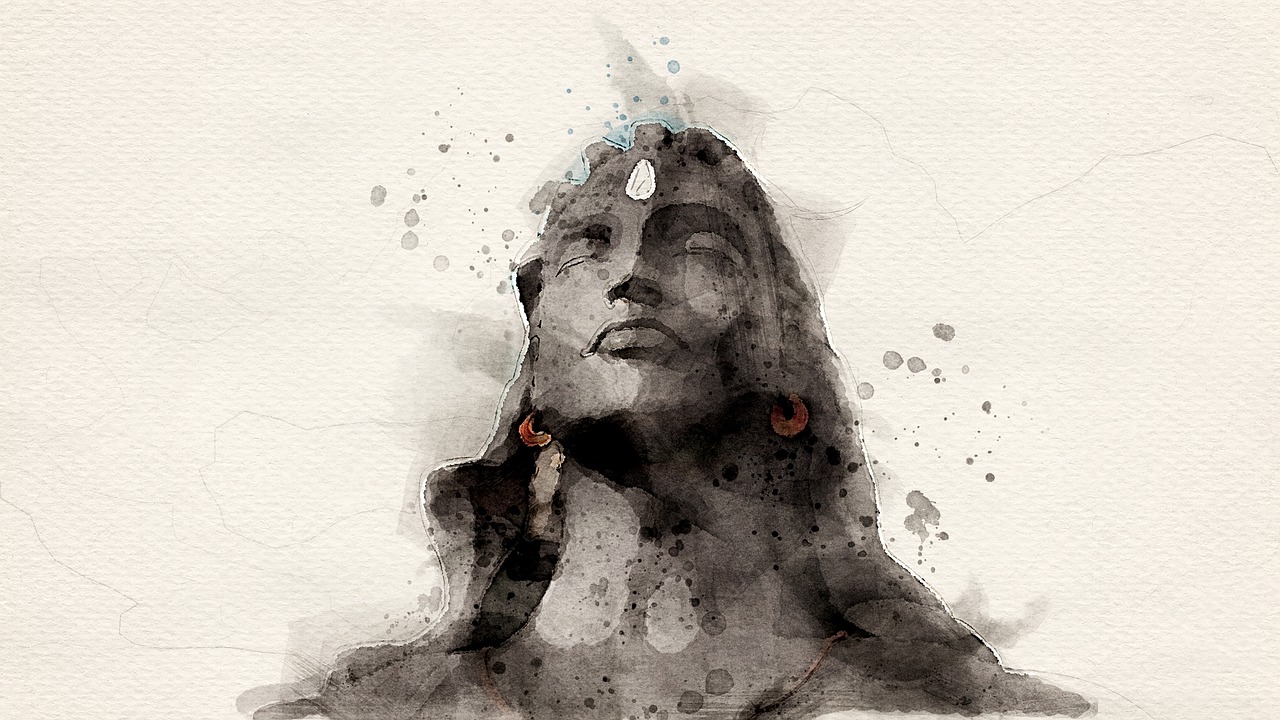 Statue Shiva Painting Art Hindu - eswaran_photography / Pixabay