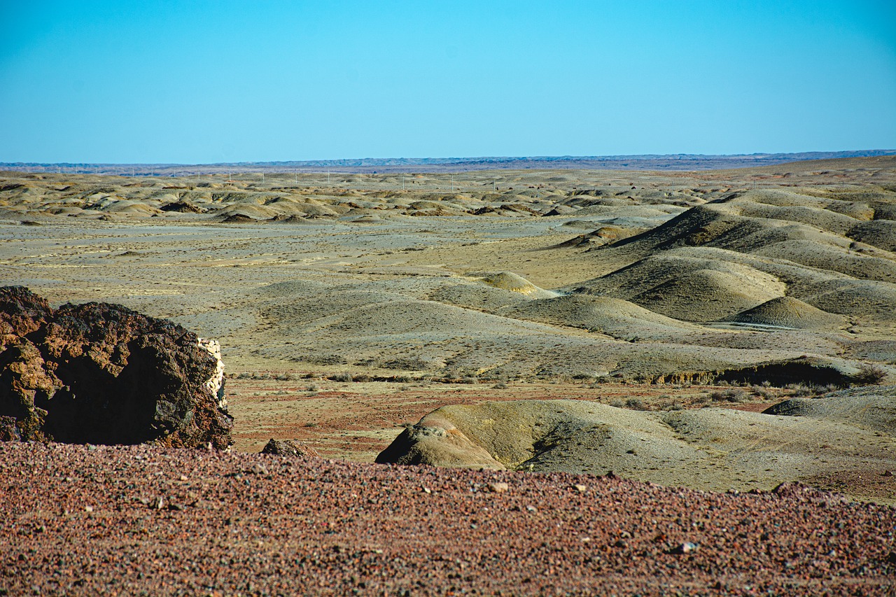 Steppe Gobi Landscape Mongolia  - Nyamdorj / Pixabay