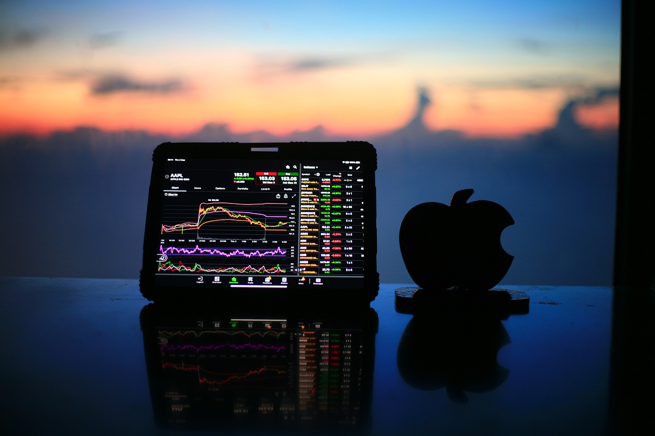 Stock Chart Apple Bitcoin  - sergeitokmakov / Pixabay