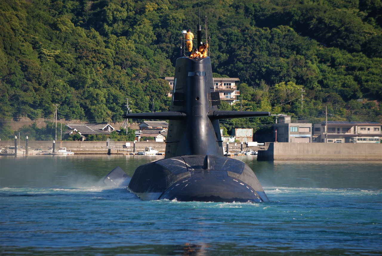 Submarine Sea Ocean Underwater  - tasukaran / Pixabay