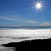 Sun Fog Alps Forest Distant Vision  - adege / Pixabay