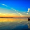 Sunrise Morning Lake Silhouette  - Purgin_Alexandr / Pixabay