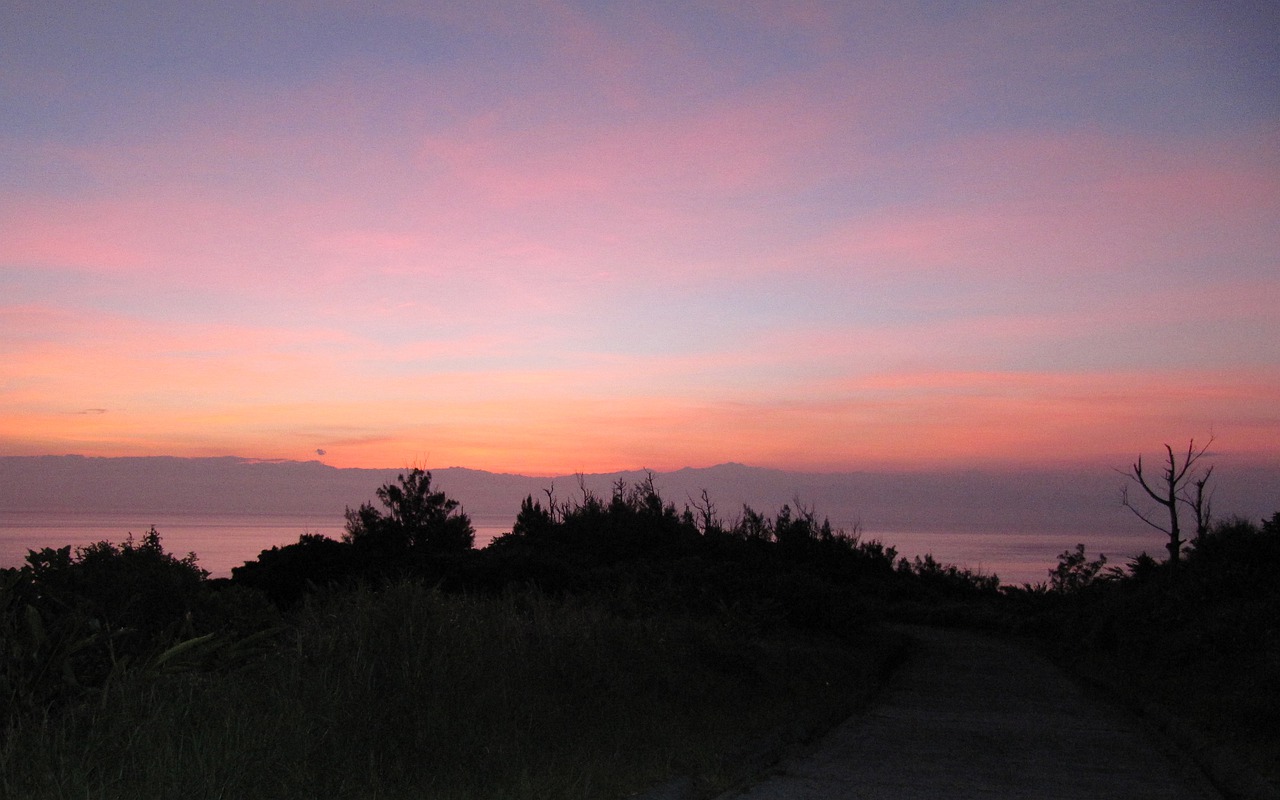 Sunset Green Island Taiwan Coast  - Eric_Ives / Pixabay