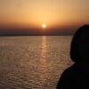 Sunset Person Silhouette Ocean  - comptoirphotoson / Pixabay