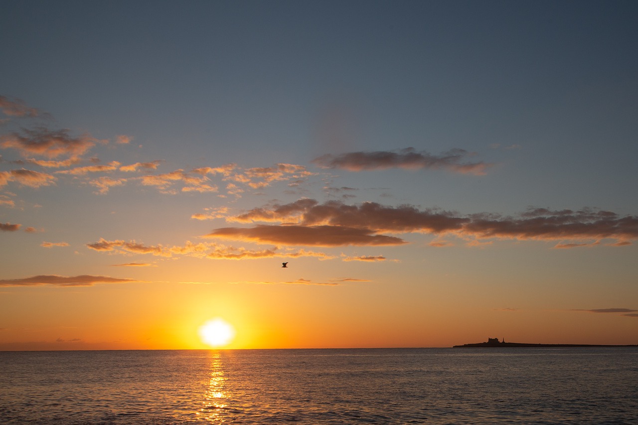 Sunset Sky Sea Seascape Ocean  - Gianfe / Pixabay