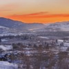 Sunset Town Winter Village Sundown  - Georgiana_Petec / Pixabay